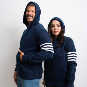 Pull à capuche avec logo personnalisé-Durable, confortable et parfait pour les événements d'uniformes d'équipe Pull à capuche élégant - Product Image 1