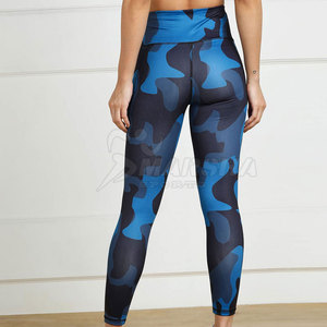 Leggings pour femmes de haute qualité, personnalisés, couleur unie, nouveau design, séchage rapide, respirants, taille haute, élastiques, longueur intégrale - Product Image 3