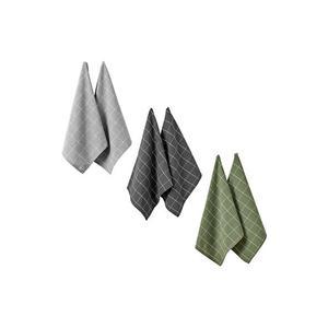 Couleur et design uniques 100% coton brodé de torchons de cuisine attrayants et durables - Product Image 1