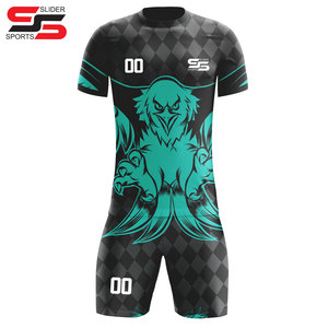 Kits de football personnalisés à impression numérique en gros Kit d'uniforme de football pour garçons Ensemble de maillots de football pour enfants - Product Image 5
