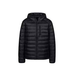 Veste matelassée coupe-vent pour homme, vente chaude, personnalisable, légère, chaude, surdimensionnée, M-8XL, capuche amovible, col montant, manteau d'hiver - Product Image 1