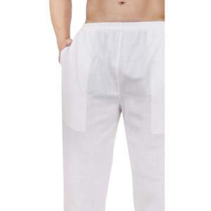 Ensemble Kurta Pyjama en Coton Imprimé pour Homme TRILOKI, Vêtement Traditionnel Indien Ethnique de Créateur pour Mariage PARTMENCSPNT01001 - Product Image 5