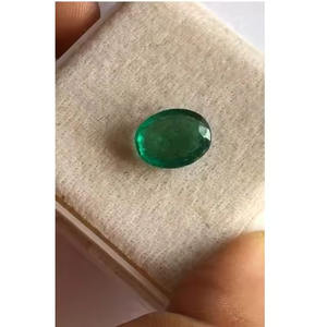 Esmeralda Natural 14,0*12,3mm corte ovalado calidad AAA excelente brillo AAA Color verde Origen de Zambia para la fabricación de joyas IGI - Product Image 5