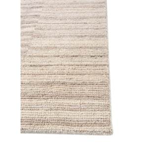 พรมขนสัตว์ทอมือสีเบจและสีน้ำตาลลายทางคลาสสิกทรงสี่เหลี่ยมผืนผ้าสำหรับห้องนั่งเล่นหรือห้องนอนสำหรับวัยรุ่น-Hwl-340 - Product Image 4