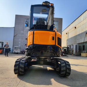 La mini-pelle offre des performances puissantes pour la construction et l'aménagement paysager - Product Image 4