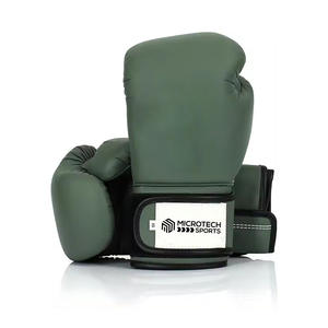 Gants de boxe en cuir PU de haute qualité Gants de combat et d'entraînement extensibles disponibles dans toutes les tailles en gros - Product Image 1