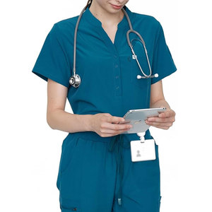 New Arrival <b>Scrub</b> Set Breathable Nursing <b>Scrub</b> Suit Stretchy Nursing <b>Scrub</b> Suit Lightweight Nursing <b>Scrub</b> Suit - Product Image 3