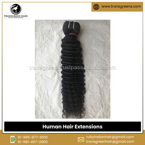 ผมต่อแบบมองโกลผม100% บริสุทธิ์ผมลอนสไตล์ผมด้านหน้า - Product Image 4