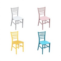 Chaises de sécurité modernes en résine PP pour enfants, idéales pour l'école, l'extérieur et les fêtes (vente en gros)