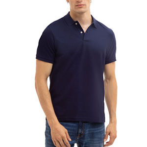 Polos de manga corta para hombre de secado rápido estilo semiformal verano al aire libre Piqué algodón ajustado Golf ropa Polo camiseta - Product Image 1