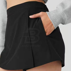 Shorts en coton respirant à séchage rapide pour femmes avec logo imprimé personnalisé, taille à cordon de serrage, couleur personnalisée, fabriqué au Pakistan pour adultes - Product Image 4