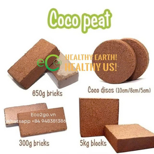 Eco2go Vietnam Fibra de Coco Comprimida de Bajo Contenido de EC, Bloque de 5 kg, Alta Retención de Agua, Medio de Cultivo Ecológico, No Tóxico, pH - Product Image 6