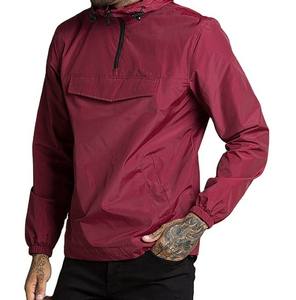 Servicio OEM ODM Chaquetas Cortavientos con Capucha para Hombre, Chaquetas Impermeables con Logotipo Personalizado, Chaqueta Cortavientos para Hombre para Exteriores - Product Image 1