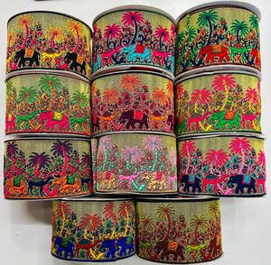 Matériel de dentelle Jacquard tissé de qualité supérieure pour robes de mariée et de soirée Dentelle douce et élégante avec des motifs uniques pour l'artisanat de chaussures - Product Image 2