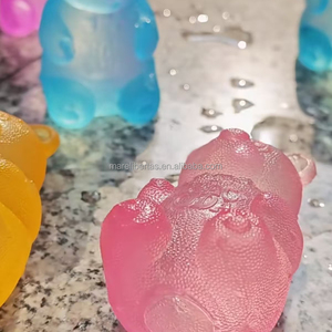 ตุ๊กตาหมีเยลลี่บีบรูปทรงน่ารัก: ของขวัญคลายเครียดและกังวล นุ่มพิเศษ บรรจุน้ำตาล - Product Image 3