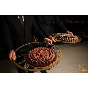 2024 Latest Arrival <b>Large</b> Shape Chocolate <b>Serving</b> <b>Bowls</b> and Platters Made of Iron Floral Design Handmade Attractive Look Supply - Product Image 2