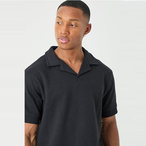 เสื้อโปโลแบบแห้งเร็วสำหรับผู้ชายเสื้อลำลองแบบธรรมดาระบายอากาศได้ดี2025ใหม่ล่าสุดออกแบบโลโก้ได้ตามต้องการ - Product Image 5