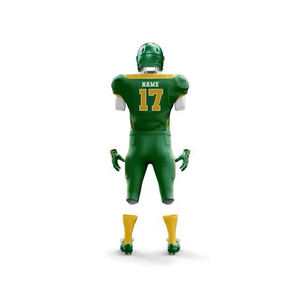 High Quality Best Design Custom Pakistan Made Design Polyester <b>Material</b> American Football Uniofrm - Product Image 3