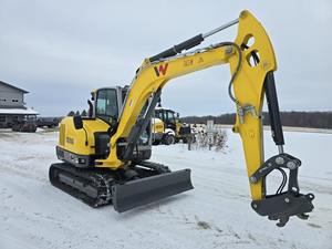 Achetez une mini-pelle sur chenilles Wacker Neuson ET65 2025, cylindres hydrauliques Eaton, pompe Shimadzu, garantie d'un an, moteur inclus - Product Image 5