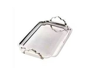 Plateau de service en aluminium décoratif personnalisé pour servir des bonbons chocolat autres cadeaux disponibles en forme de plateau personnalisé - Product Image 4