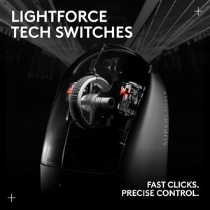 Souris de jeu sans fil <span class=keywords><strong>Logitech</strong></span> <span class=keywords><strong>G</strong></span> <span class=keywords><strong>PRO</strong></span> <span class=keywords><strong>X</strong></span> Superlight 2, 60g, avec 5 boutons programmables, capteur 44K DPI, taux de rapport 8kHz - Product Image 6