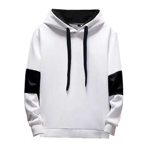 Sweat à capuche à enfiler 450 g/m², coupe boxy, épaules tombantes, logo personnalisé, grandes tailles, pour hommes, haute qualité, styles masculins, doux et confortable - Product Image 1