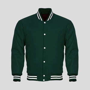 Chaqueta con letras de béisbol personalizada para adultos y jóvenes, chaqueta de béisbol universitaria de lana colorida para hombres, Lisa en blanco 2025 - Product Image 4