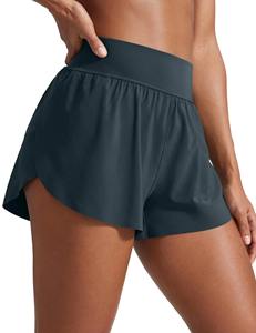 Fashion Summer Custom Solid Color Cotton <b>Shorts</b> for <b>Women</b> <b>High</b> Quality Breathable Hot Sports <b>Gym</b> Fitness Workout <b>Women</b> <b>Shorts</b> - Product Image 5
