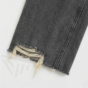 <b>Women's</b> High Waist Straight <b>Jeans</b> Lightweight Retro Hollow Casual Pants Simple Vintage Fashion Denim for Autumn New Arrivals - Product Image 6