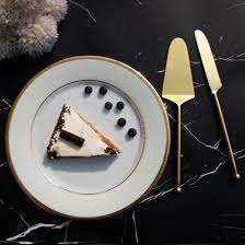 Brass Server and Knife Customized Size Latest Brass Handle Design Brass Server and Knife for Wedding Parties Use - Product Image 6