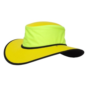 Custom <b>Mens</b> Wide Brim Boonie <b>Hats</b> High Visibility <b>Sun</b> Safety Bucket <b>Hat</b> for <b>Men</b> - Product Image 1
