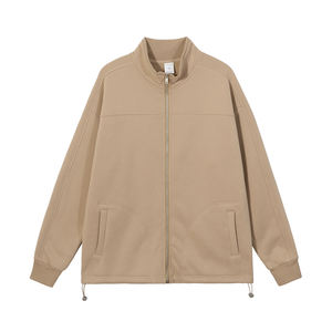 Pulls personnalisés à capuche avec fermeture éclair et col montant avec broderie - Product Image 4