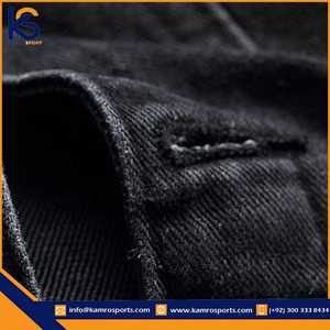 Nouveau design de veste en jean grande taille pour hommes veste en jean décontractée à séchage rapide service OME veste en jean personnalisée - Product Image 5