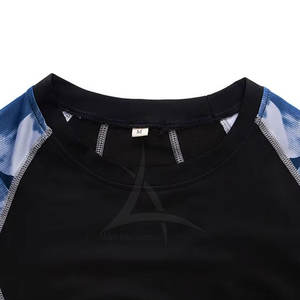 เสื้อรัดกล้ามเนื้อแขนยาวสีล้วนแห้งเร็วระบายอากาศได้ดีชุดออกกำลังกายที่เป็นมิตรกับสิ่งแวดล้อม - Product Image 4