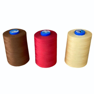 Manufacturer 30S/1 <b>Polyester</b> Lien Poly super Sewing Ring Weaving <b>Yarn</b> Raw White <b>100</b>% <b>Polyester</b> <b>Yarn</b> Lien - Product Image 3