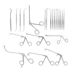Juego de Instrumentos Quirúrgicos Manuales de Acero de Alta Calidad para Cirugía Endoscópica de Senos Paranasales y Cirugía Plástica, Certificado CE ISO MOL Clase I - Product Image 1