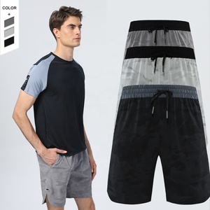 Pantalones cortos deportivos de camuflaje de servicio personalizado para hombre, pantalones ligeros, sueltos, transpirables, para entrenamiento, caminar, Fitness, pantalones cortos, envío DDP - Product Image 6