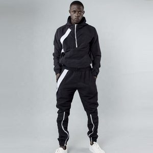 Survêtements taille personnalisée avec coupe-vent tissu souple à manches longues avec poche zippée parfait pour la course à pied et le sport - Product Image 5