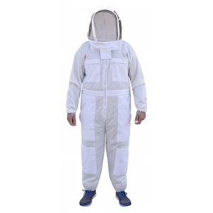 Stylish Cotton Beekeeper <b>Suit</b> Ventilated Protective <b>Bee</b> Keeping Jacket Premium Comfortable Beekeeping Clothing For Beekeepers - Product Image 1