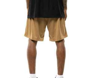 Pantalones cortos de malla de baloncesto en blanco Pantalones cortos de malla personalizados Poliéster Secado rápido Gimnasio Correr Pantalones cortos deportivos para hombres Vintage para hombres y mujeres - Product Image 2