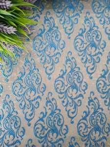 Tissu de rideau jacquard moderne 100% polyester tissé, largeur 280 cm, respirant, doux, lisse, motif teint en fil - Product Image 5
