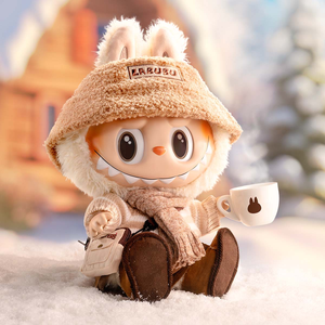 ब्बू पॉपमार्ट मूल राक्षस 38 सेमी pvc प्लश गुड़िया-पोशाक लैट 1/12 पैमाने पर - Product Image 5