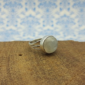 Rainbow Moonstone Triple Band <b>Ring</b> 925 Sterling Silver Bohemian Artisan <b>Crafted</b> Wedding/Party <b>Ring</b> Oval Cut Natural Anniversary - Product Image 6