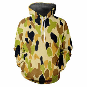 Meilleur fabricant de vêtements, sweat à capuche camouflage de chasse, streetwear personnalisé, sweat à capuche camouflage imprimé numériquement - Product Image 2