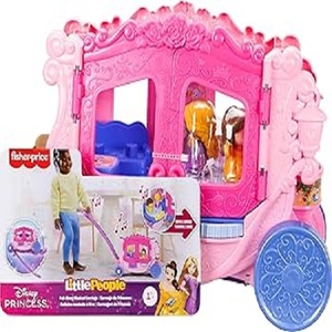 Voiture musicale à tirer pour tout-petits, jouet pour enfants en bas âge, avec figurines pour jeux de simulation, enfants de 18 mois et plus - Product Image 1