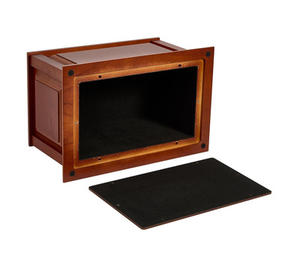 โกศไม้ทำมือสำหรับงานศพและฝังศพผู้ใหญ่ พร้อมโลโก้สั่งทำในราคาประหยัด - Product Image 6