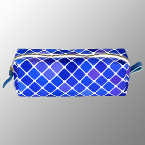 Sacs à crayons en toile imprimée pour enfants pochette stationnaire en toile imprimée personnalisée sac de maquillage fermeture à glissière sacs de couleur d'impression personnalisée - Product Image 2