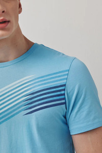Vente en gros de t-shirts en coton de haute qualité pour hommes hauts de sport à manches courtes Fitness col rond entraînement de gymnastique chemises de course - Product Image 6