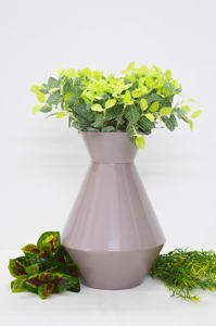 Premium Mini Fantaisie Fleur Vase Forme De Cône avec Des Couleurs Uniques Style Américain Table Top Fer Poudre Enduit Fleur Vase Bon Prix - Product Image 6