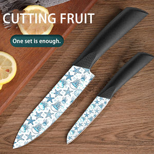 Juego de Cuchillos de Cocina Profesional de Cerámica Superafilada, 5 Piezas, Diseño Ambidiestro, Apto para Lavavajillas, Rápido, Precio de Fábrica - Product Image 4